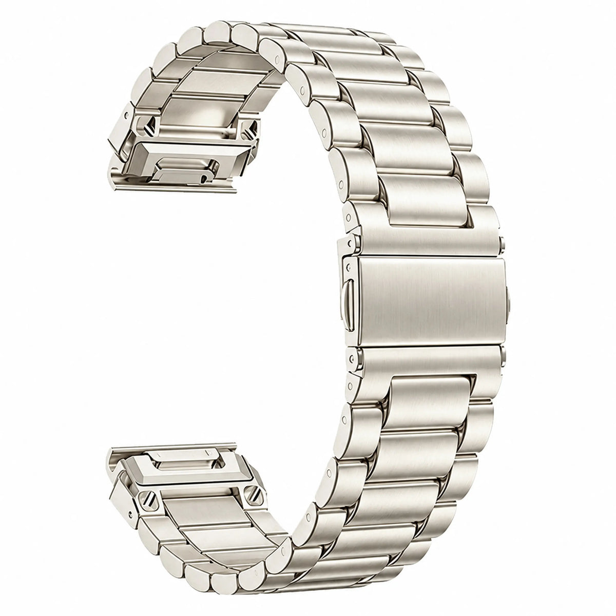 Garmin Approach S72 - 43mm Premium Steel Strap (Starlight)