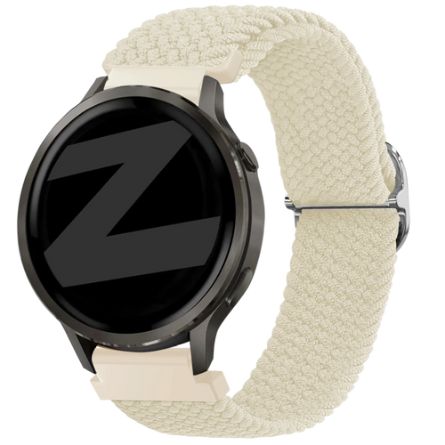 Bandz Garmin Forerunner 265s Adjustable Braided Strap (Starlight)