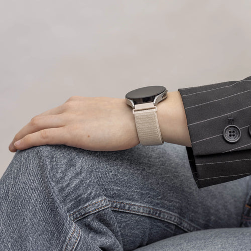 Fossil Gen 5e - 42mm nylon band (sterrenlicht)