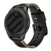 Amazfit GTR 3 (Pro) Stitched leren band (zwart)