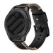 Amazfit Bip 6 Stitched leren band (zwart)