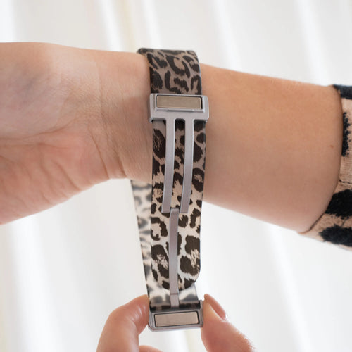 Clear Leopard Samsung Galaxy Watch 5 40mm Magnetic Strap