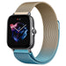 Amazfit GTS 3 Milanese band (blauw/goud)