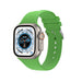 Apple Watch Ultra siliconen gesp bandje (groen)