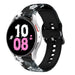 Grey Flower Samsung Galaxy Watch 5 44mm Strap