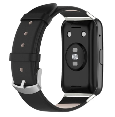 Huawei Watch Fit SE leren bandje (zwart)