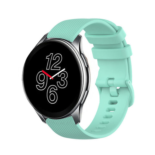 OnePlus Watch 3 luxe siliconen bandje (aqua)