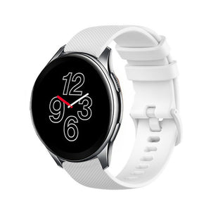 OnePlus Watch 3 luxe siliconen bandje (wit)