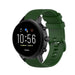Fossil Gen 5 luxe siliconen bandje (legergroen)