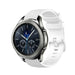 Samsung Gear S3 luxe siliconen bandje (wit)