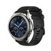 Samsung Gear S3 luxe siliconen bandje (zwart)