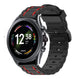 Fossil Gen 6 44mm sport gesp band (zwart/rood)