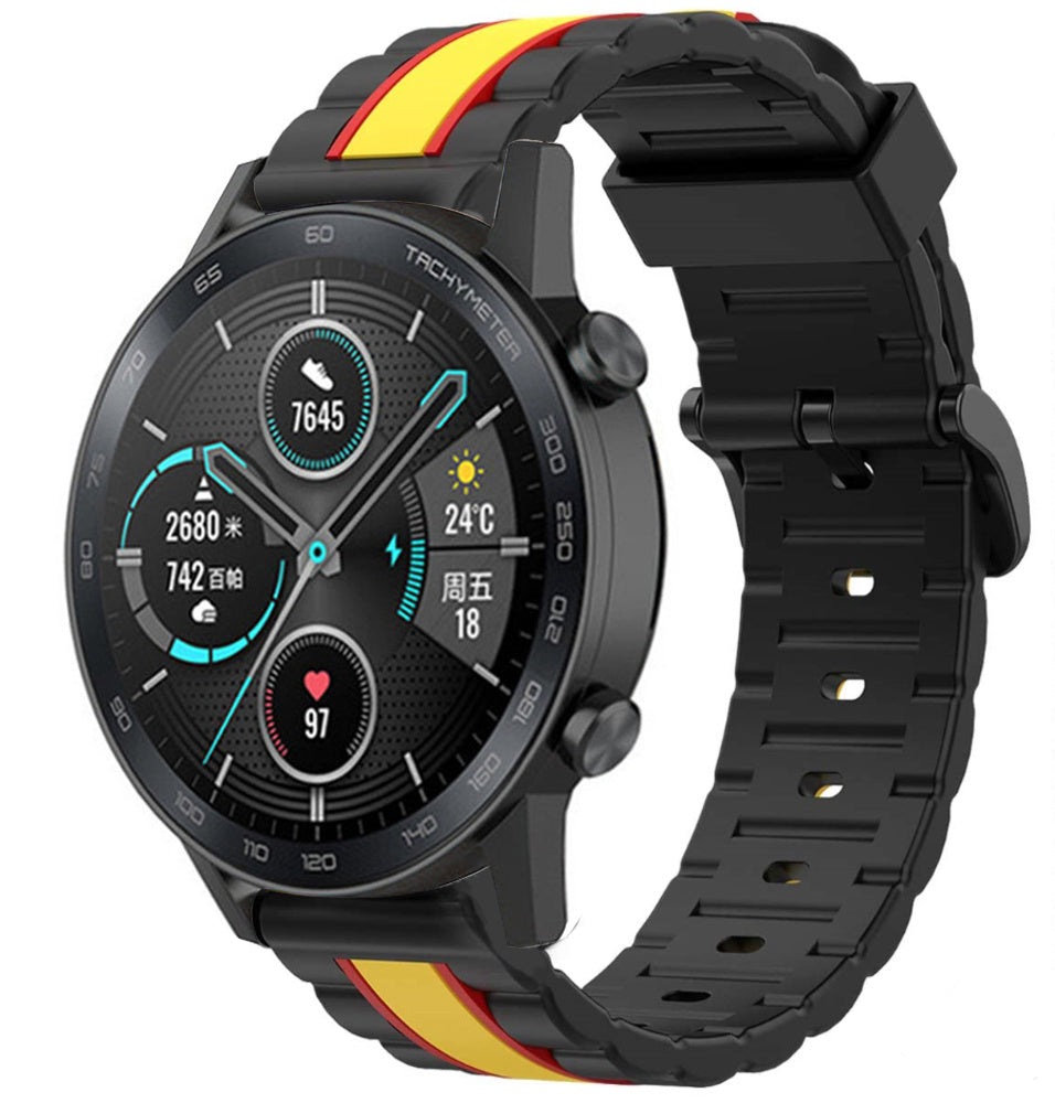 Honor Magic Watch 2 Special Edition band (zwart/geel)