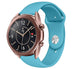 Samsung Galaxy Watch 3 41mm sport bandje (lichtblauw)