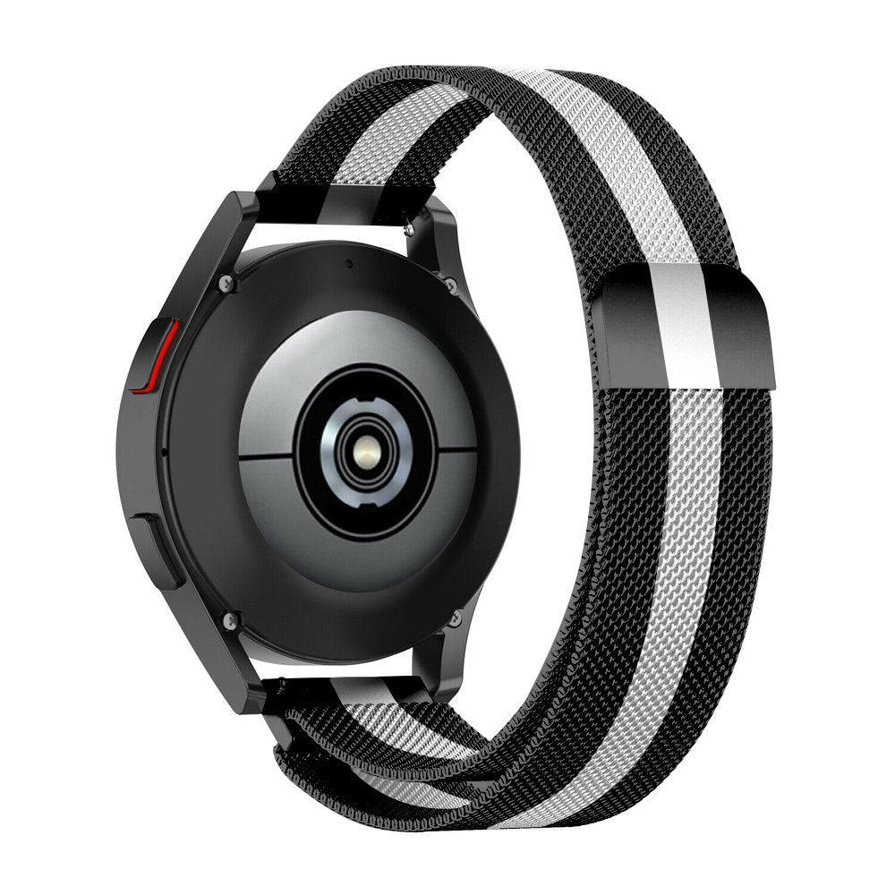 Coros Pace 3 Milanese band (zwart/wit)