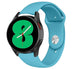 Samsung Galaxy Watch 4 44mm sport bandje (lichtblauw)