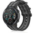 Honor Magic Watch 2 nylon gesp band (zwart/grijs)