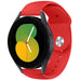 Samsung Galaxy Watch 5 40mm sport bandje (rood)