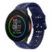 Polar Pacer Silicone Strap Patterned (Dark Blue)