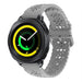 Samsung Gear Sport siliconen bandje met patroon (grijs)