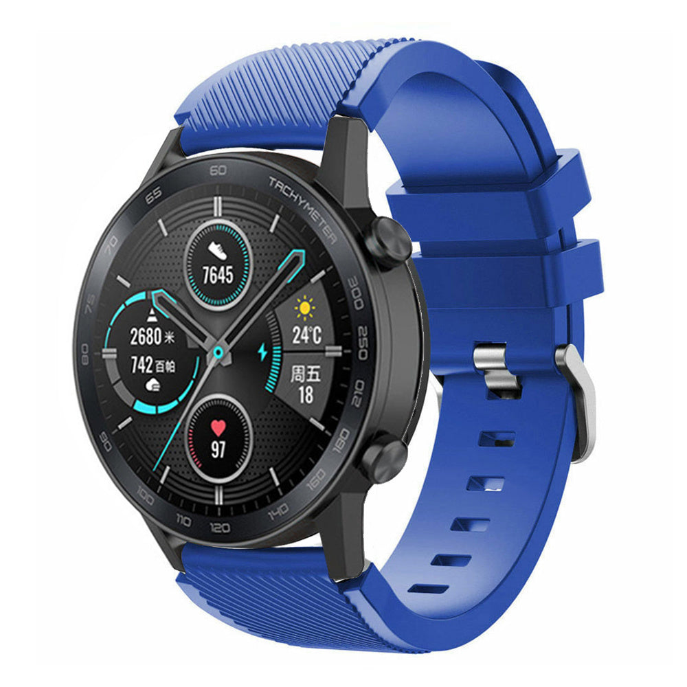Honor Magic Watch 2 siliconen bandje (blauw)