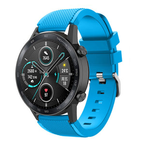 Honor Magic Watch 2 siliconen bandje (lichtblauw)