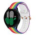 Samsung Galaxy Watch 4 44mm Strap Rainbow