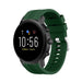 Fossil Gen 5 extreme silicone band (legergroen)