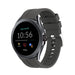 Fossil Gen 5e 44mm extreme silicone band (donkergrijs)