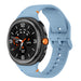 Samsung Galaxy Watch 8 - 44mm siliconen bandje (blauw)