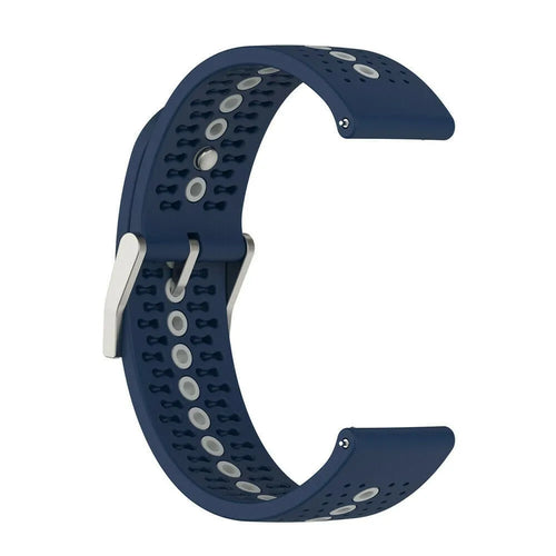 Suunto Race (S) siliconen bandje (blauw/grijs)