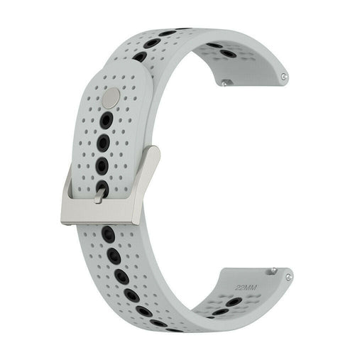 Suunto Race (S) siliconen bandje (grijs/zwart)