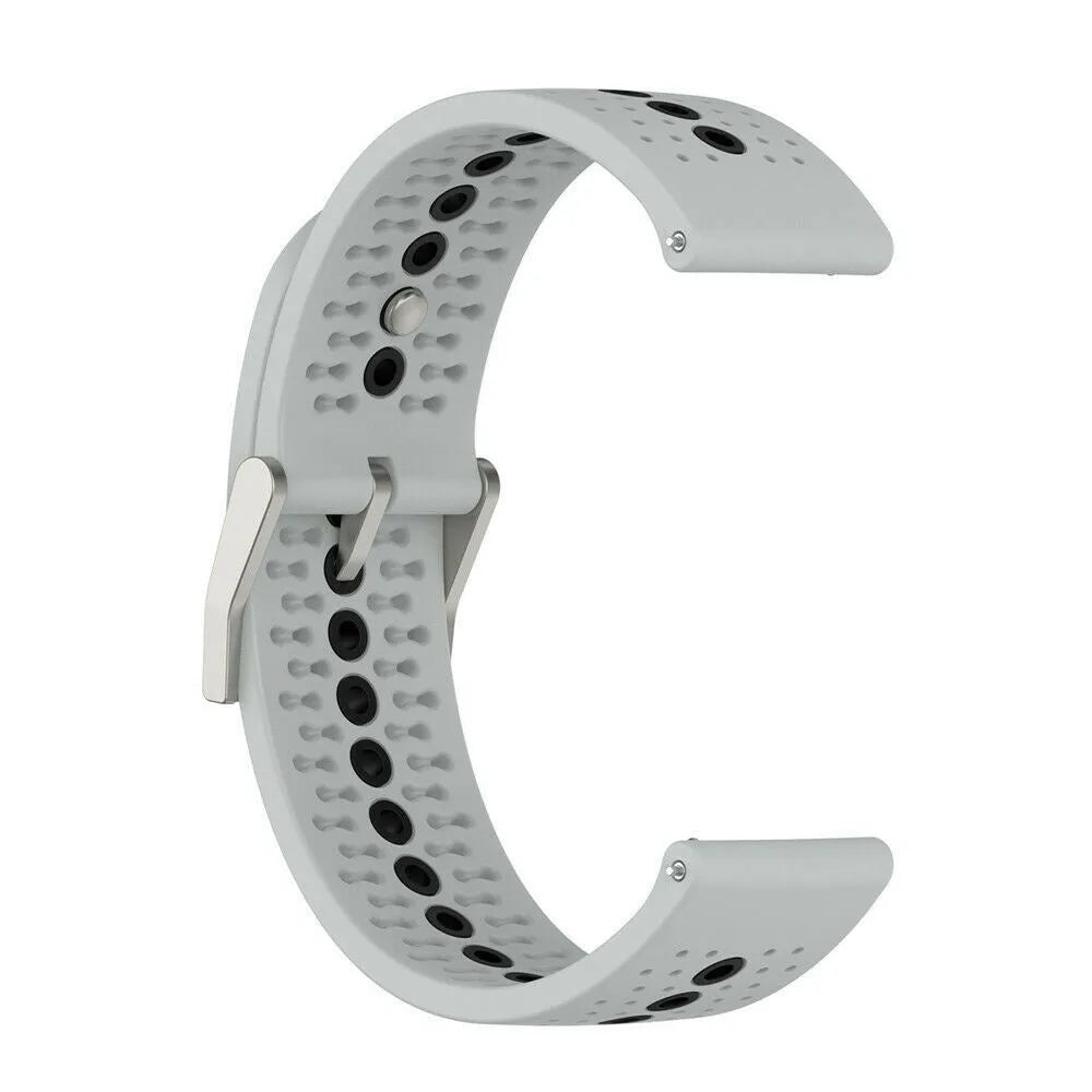 Suunto Run siliconen bandje (grijs/zwart)
