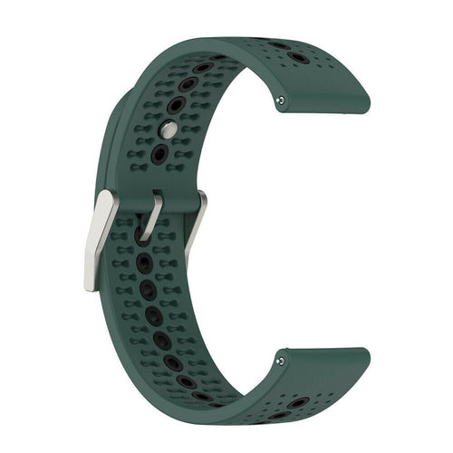 Suunto Race (S) siliconen bandje (groen/zwart)