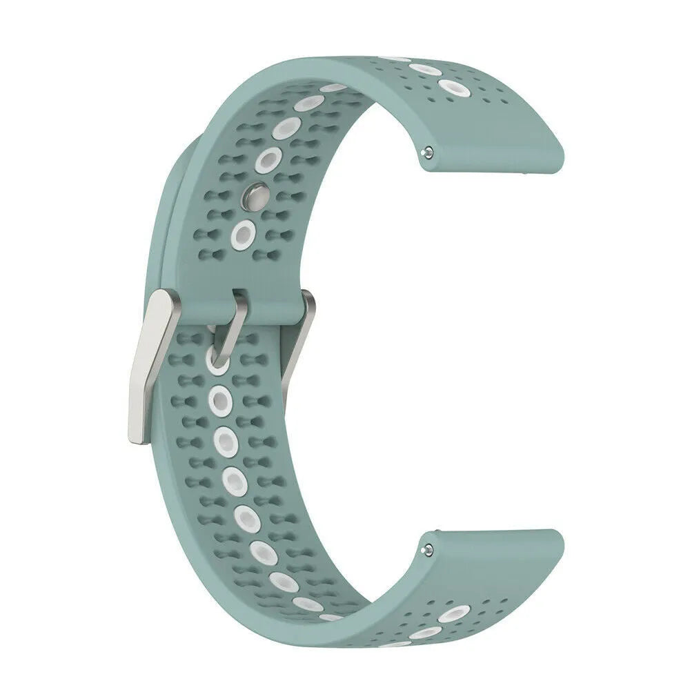Suunto Run Silicone Strap (Green-Grey/White)