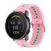 Suunto Vertical 2 siliconen bandje (roze/aqua)