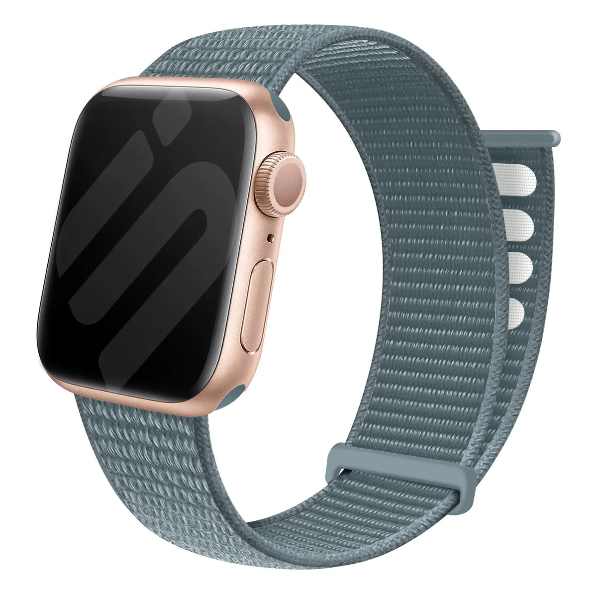 Apple Watch nylon loop bandje (teal)