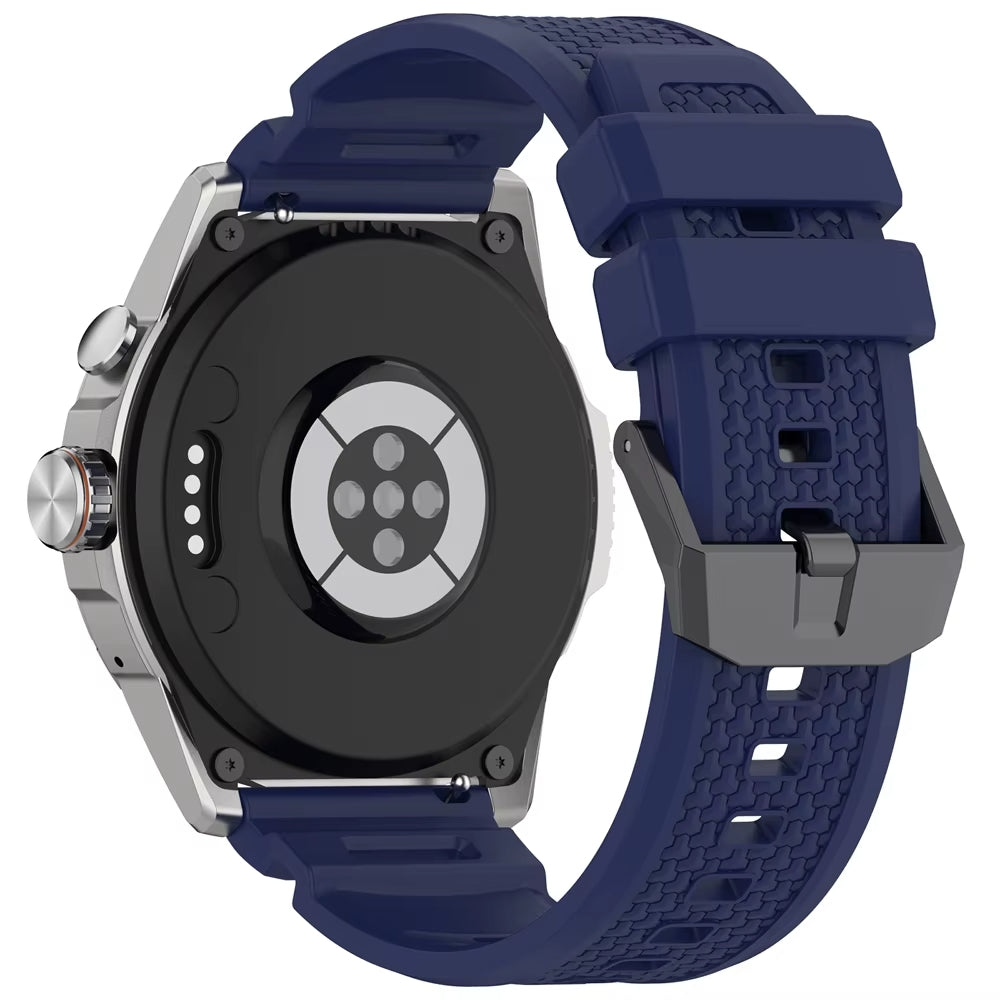 TicWatch Pro 5 Enduro siliconen bandje (donkerblauw)