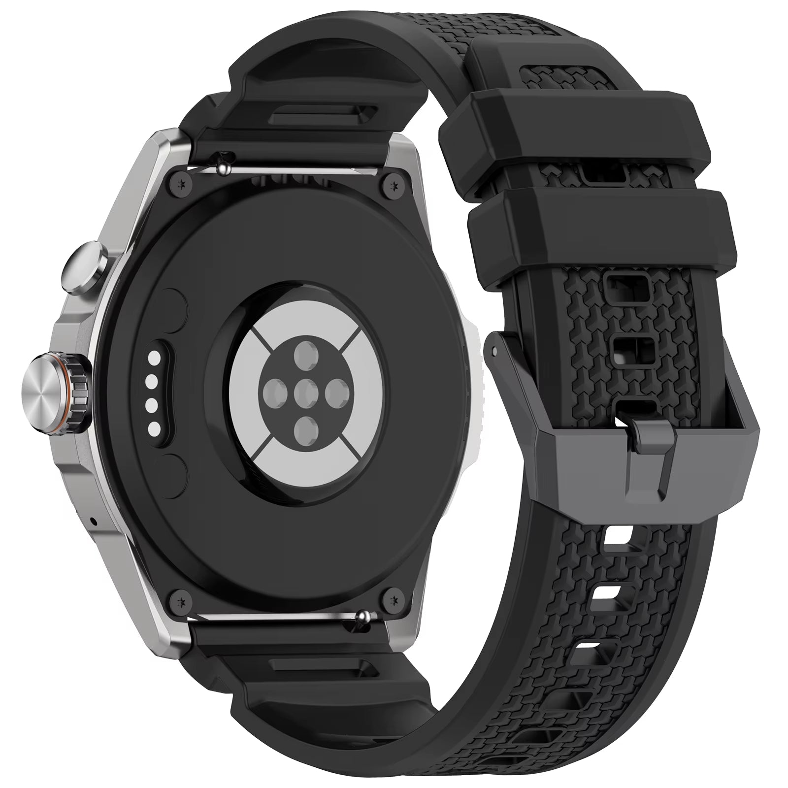 TicWatch Pro 5 Enduro siliconen bandje (zwart)