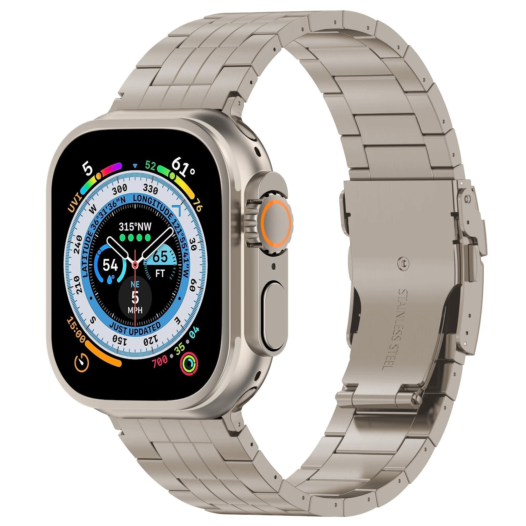 Apple Watch Titanium Strap Duo (Titanium)