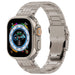 Apple Watch Duo titanium band (grijs)
