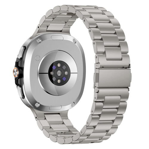Samsung Galaxy Watch 8 - 44mm stalen bandje (titanium)