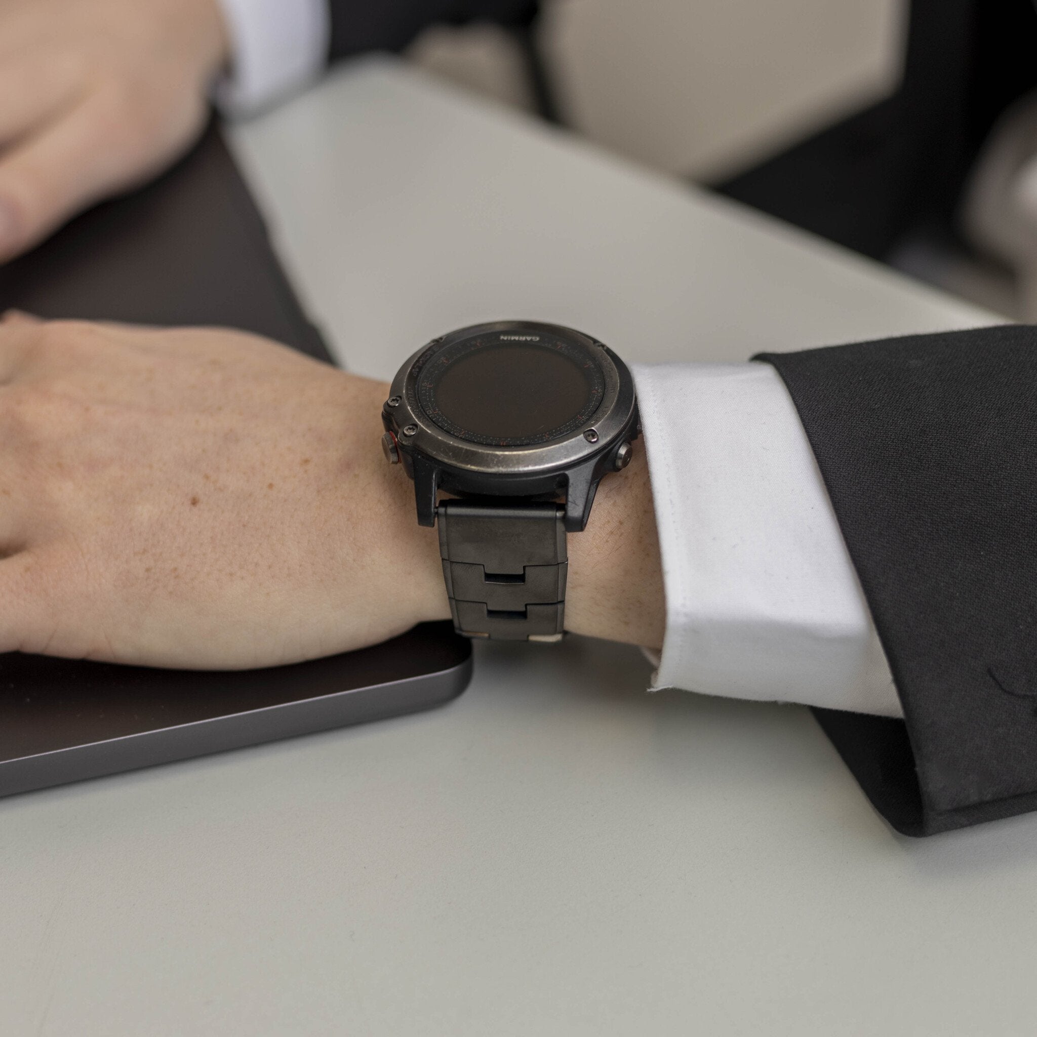 Garmin Descent MK2(i) titanium bandje (grafiet)