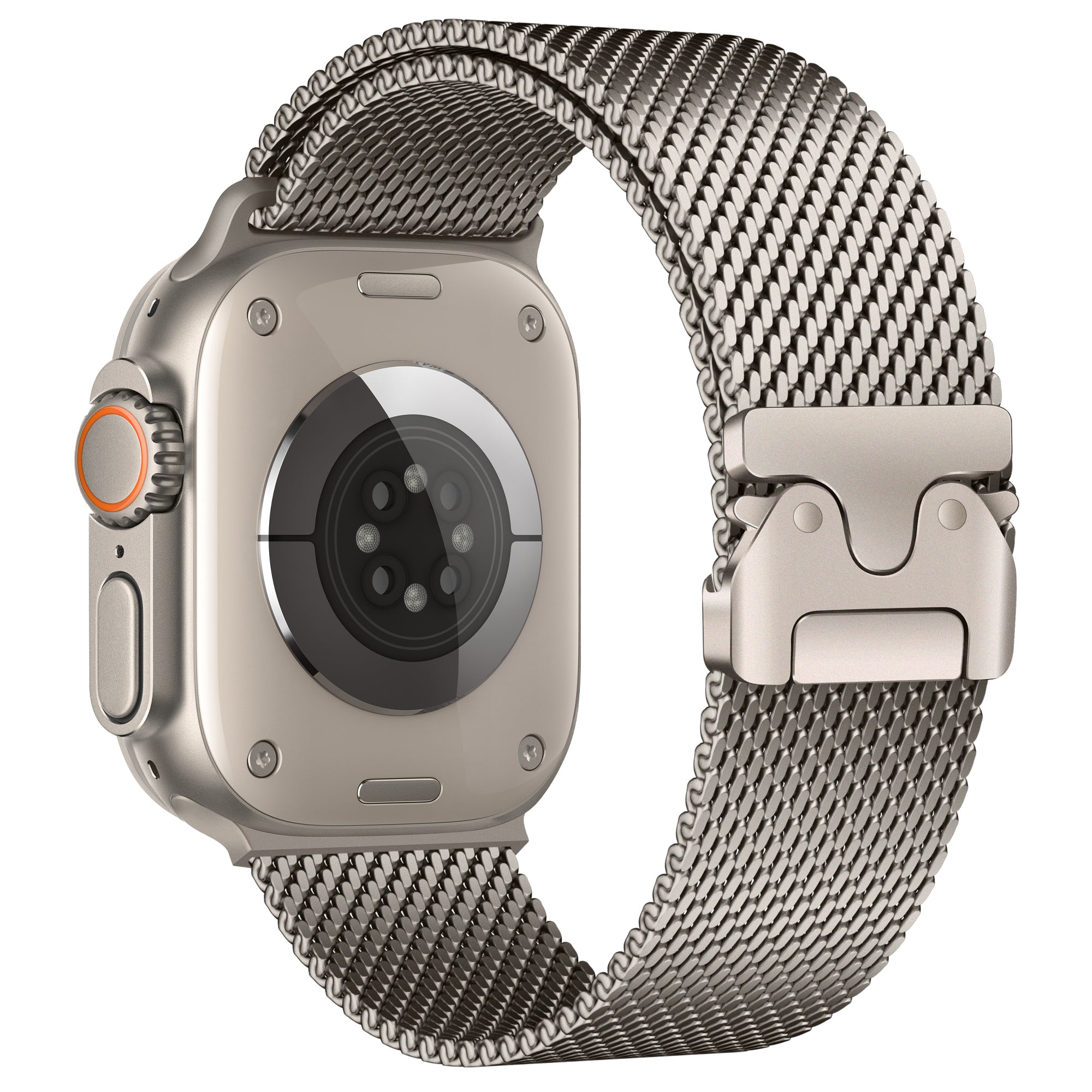 Apple Watch Modern Milanese band (titanium)