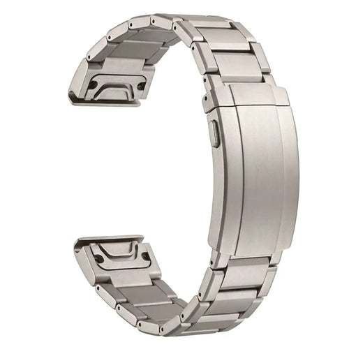 Garmin Fenix E Adjustable Titanium Strap (Titanium)
