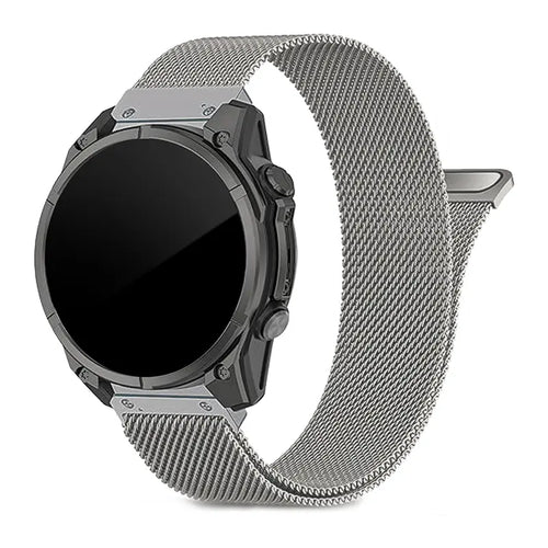 Garmin Instinct 2x premium milanese band (titanium)