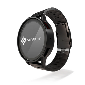 Gard Pro Health Smartwatch 2+ titanium grain band (zwart)