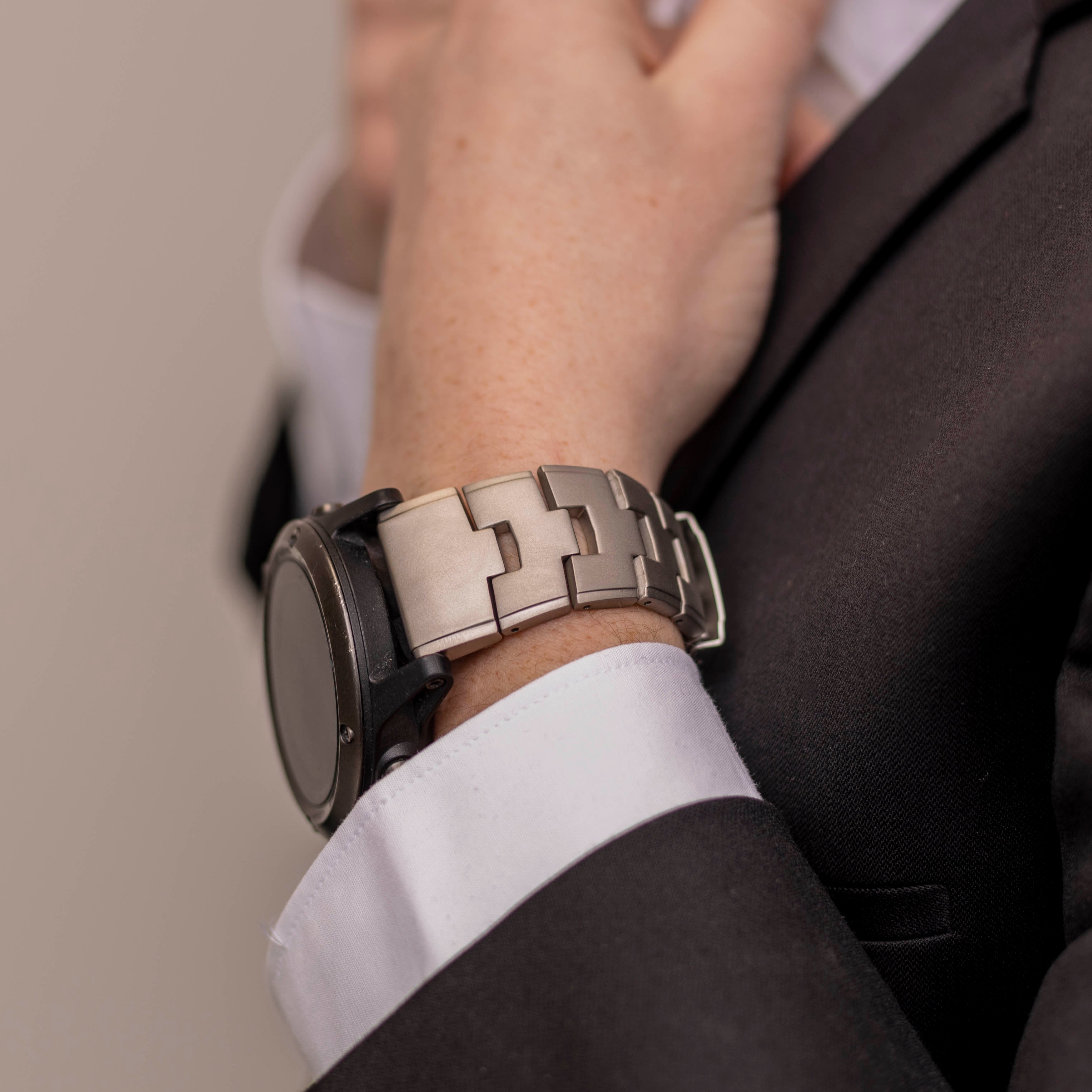 Garmin Fenix 3 titanium bandje (titanium)