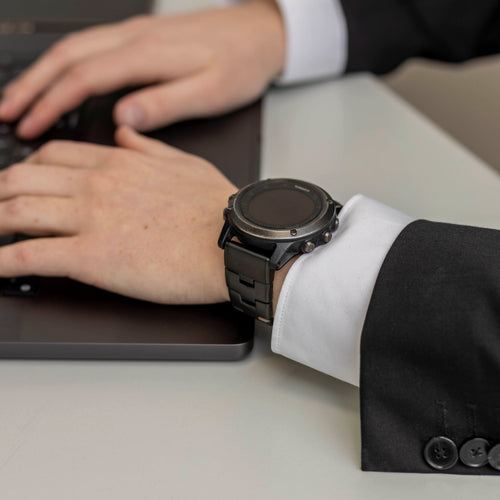 Garmin Epix Pro (Gen 2) 51mm titanium bandje (zwart)