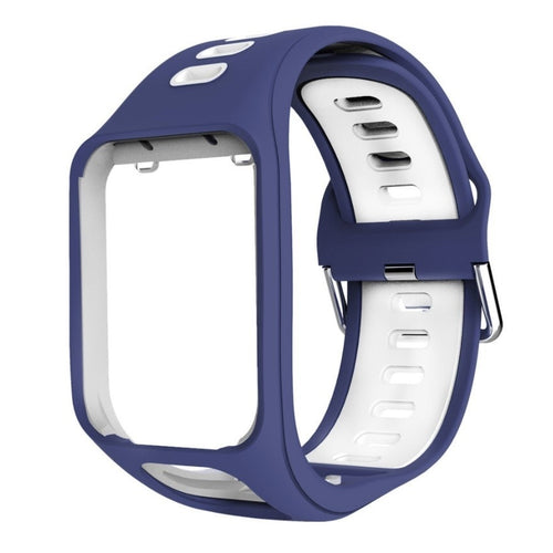 tomtom-runner-2-sport-bandje-blauw-wit